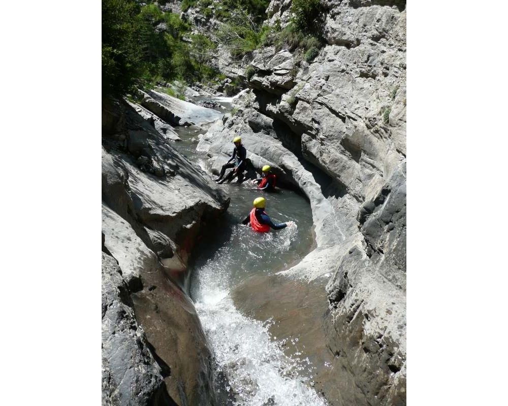 Canyoning  in Chaudan