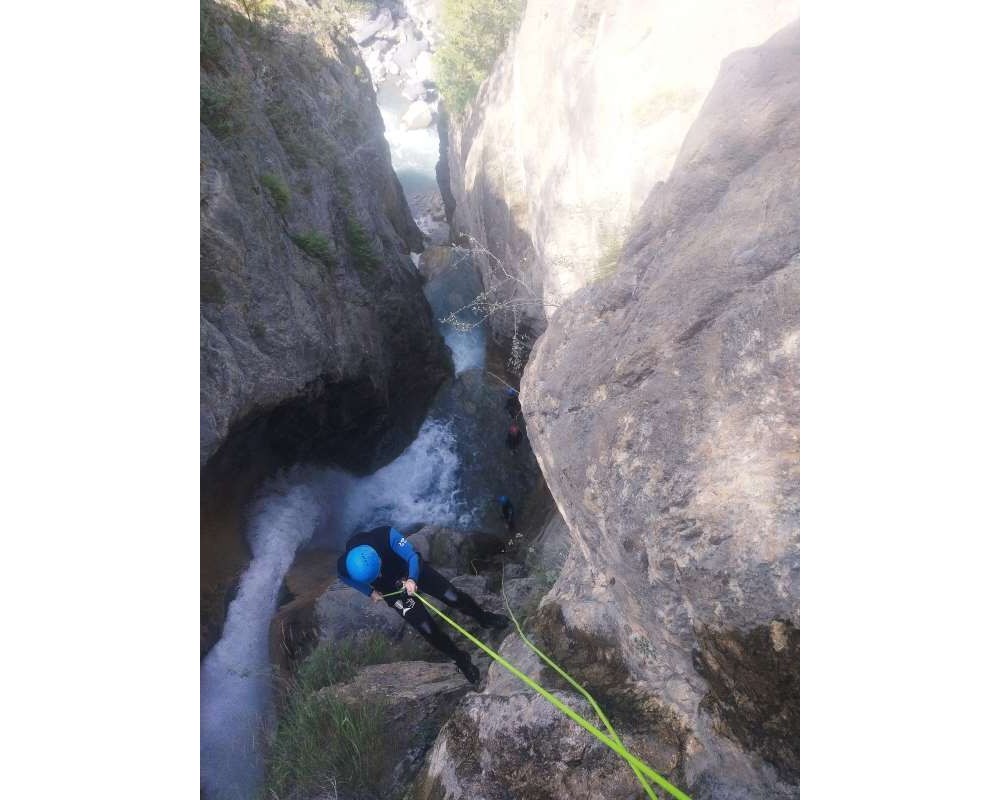 integraal canyoning van La Blache