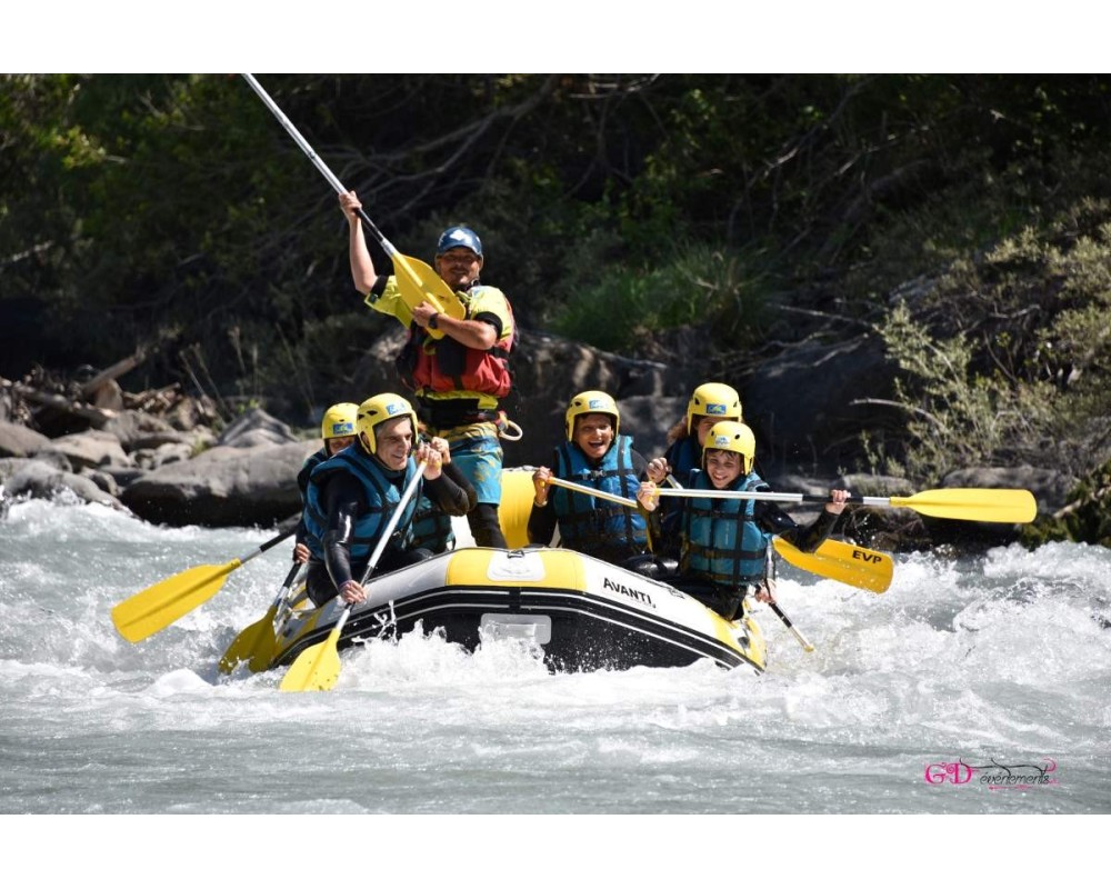 Gita di rafting integrale sul Ubaye