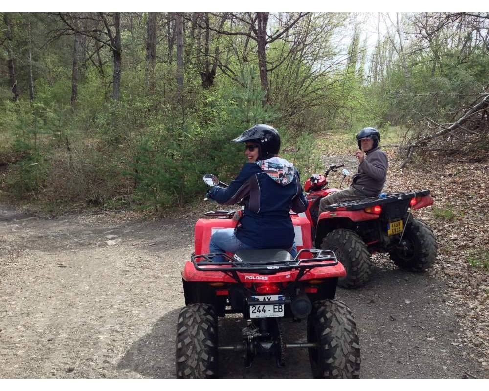 Rando Quad 1h à Neffes