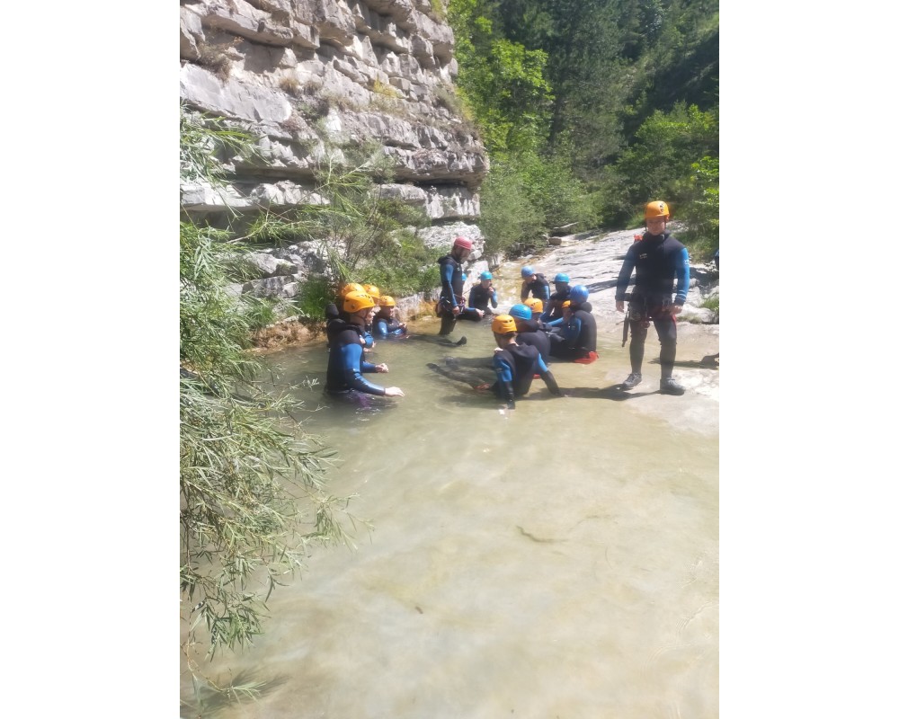 Aquatic Canyoning of Rabou