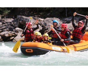 Rafting famille Durance