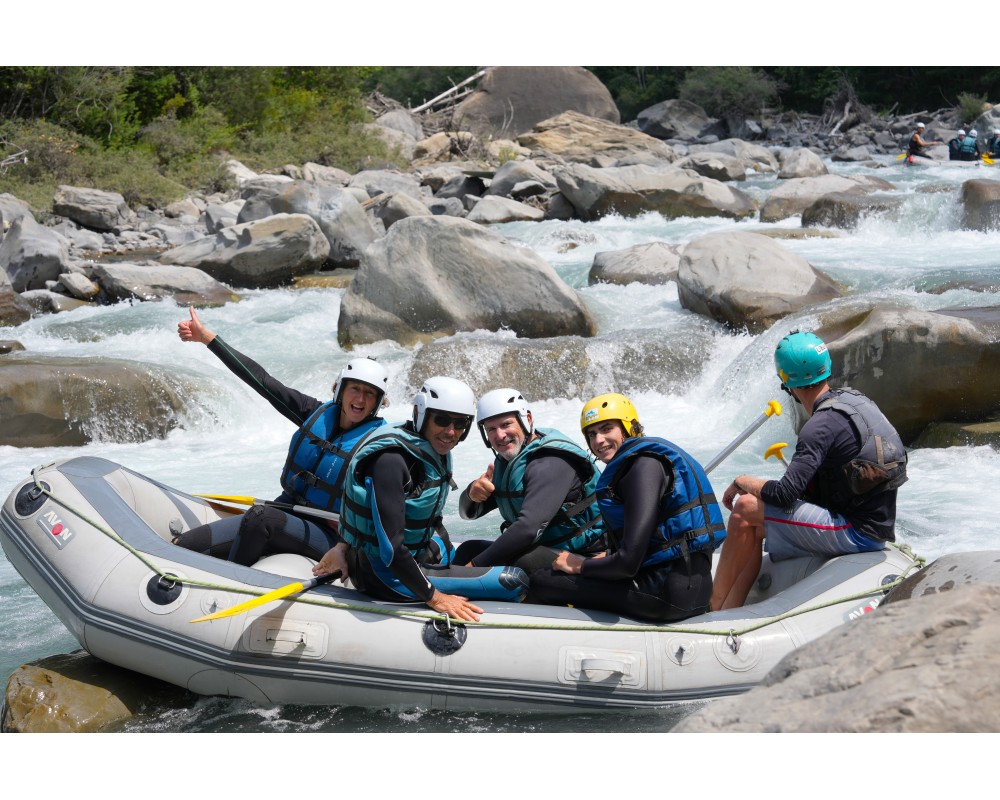 Rafting sur l'Ubaye