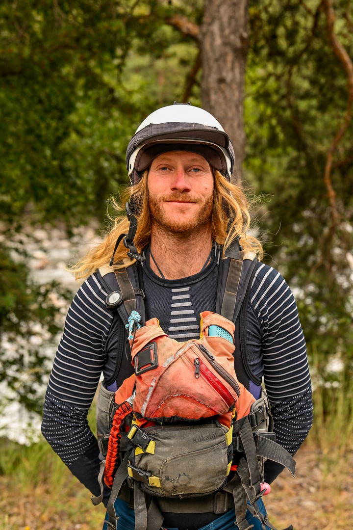 Ubaye river guide Bertrand