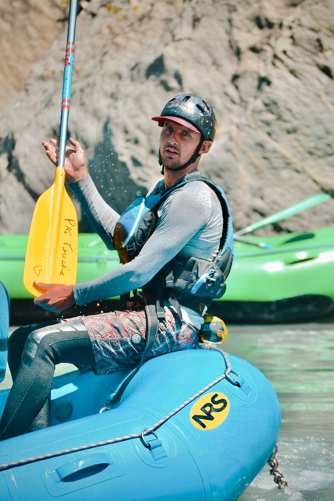 Ubaye river guide Max Parigot