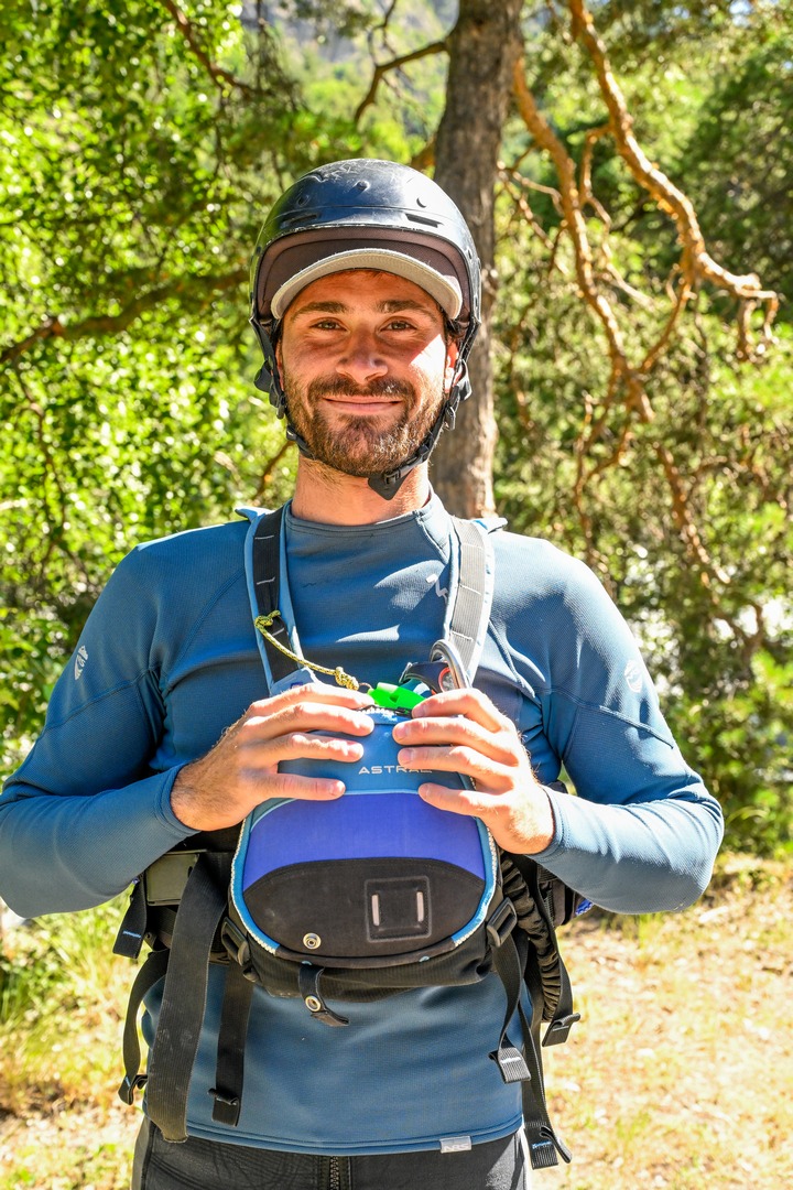 Ubaye river guide Quentin
